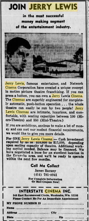 Plaza Theatre - Sep 22 1971